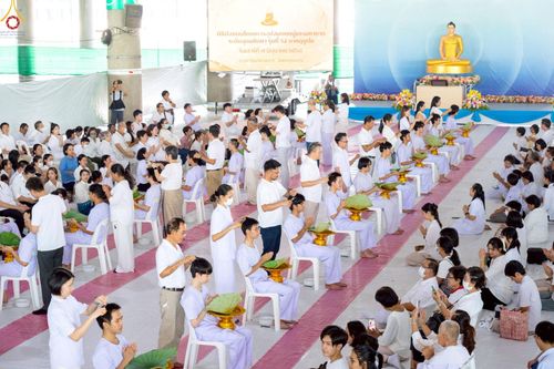 ภาพ No.228594:วันอังคารที่ 10 มิถุนายน พ.ศ. 2568 (วันพระ ขึ้น 15 ค่ำ เดือน 7) พิธีบุพเปตพลี ครั้งที่ 165 อุทิศบุญแด่หมู่ญาติที่ล่วงลับไปแล้ว และสืบทอดอายุพระพุทธศาสนา ณ หอฉันคุณยายอาจารย์ฯ วัดพระธรรมกาย