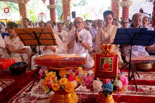 ภาพ No.175416:พิธีทอดกฐินกฐิน วัดสีชมพูวนาราม นครเวียงจันทร์ สปป.ลาว บูชาธรรม 80 ปี หลวงพ่อธัมมชโย โดยคณะศิษยานุศิษย์วัดพระธรรมกาย วันที่ 11 พฤศจิกายน พ.ศ. 2567