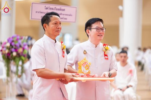 ภาพ No.207502:พิธีมอบโล่พระราชทาน สมเด็จพระกนิษฐาธิราชเจ้า กรมสมเด็จพระรัตนราชสุดาฯ สยามบรมราชกุมารี และโล่เกียรติยศโครงการตอบปัญหาธรรมะ "ทางก้าวหน้า" ครั้งที่ 42 พิธีมอบโล่วัชรเกียรติยศ โครงการตอบปัญหาศีลธรรมเพื่อสันติภาพโลก (WORLD-PEC) ครั้งที่ 18 วันที่ 12 ก.พ. 2568