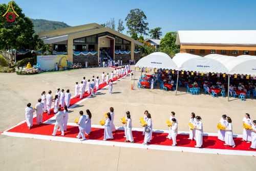 ภาพ No.274914:วันอาทิตย์ที่ 30 พฤศจิกายน พ.ศ. 2568 พิธีทอดผ้าป่า "สร้างองค์พระเจดีย์เพื่อสร้างสันติภาพโลก" ณ ศูนย์ปฏิบัติธรรมระยอง (บ้านช่องลม)