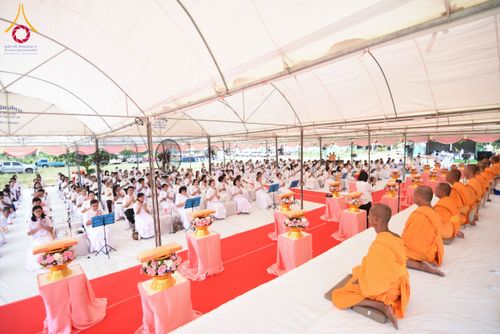 ภาพ No.131482:พิธีทอดผ้าป่ายกค้ำฟ้ามหามงคล อาคาร 80 ปี หลวงพ่อธัมมชโย ณ ศูนย์ปฏิบัติธรรมวิหารแดง ต.เจริญธรรม อ.วิหารแดง จ.สระบุรี วันที่ 17 มีนาคม พ.ศ. 2567