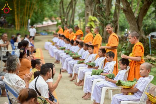 ภาพ No.214687:วันพฤหัสบดีที่ 3 เมษายน พ.ศ. 2568 พิธีปลงผมสามเณรฟื้นฟูทั่วไทย ณ ศูนย์ปฏิบัติธรรมบุญประสาน อ.ปากช่อง จ.นครราชสีมา