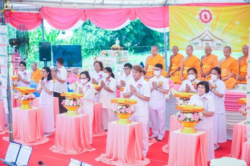 ภาพ No.95371:พิธีทอดกฐินสามัคคี เพื่อสร้างอาคาร 80 ปี หลวงพ่อธัมมชโย ณ ศูนย์ปฏิบัติธรรมวิหารแดง อำเภอวิหารแดง จ.สระบุรี วันที่ 18 พฤศจิกายน พ.ศ. 2566