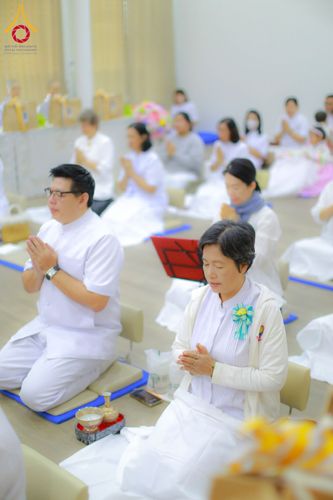 ภาพ No.197527:พิธีถวายสังฆทานคณะสงฆ์ 2 นิกายเชื่อมสัมพันธ์ไทย-เกาหลี วันอาทิตย์ที่ 5 มกราคม พ.ศ. 2568 ณ อาคารชมรมภาวนารักษ์ วัดพระธรรมกาย อำเภอคลองหลวง จังหวัดปทุมธานี