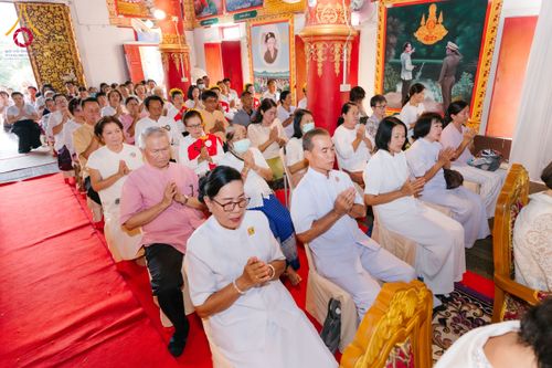 ภาพ No.169263:พิธีทอดกฐิน ณ วัดพุทธนิมิตร จ.เชียงใหม่ ในโครงการกฐินสามัคคีทั่วไทย 30,000 วัด บูชาธรรม 80 ปี หลวงพ่อธัมมชโย โดยคณะศิษยานุศิษย์วัดพระธรรมกาย วันที่ 24 ตุลาคม พ.ศ. 2567