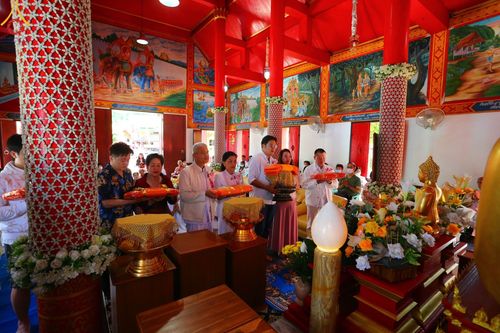 ภาพ No.95865:พิธีทอดกฐินสามัคคีทั่วไทย 5,000 วัด ณ วัดพระธาตุคู่บุญ จ.เชียงราย วันที่ 18 พฤศจิกายน พ.ศ. 2566