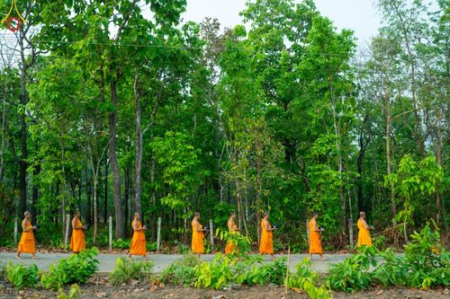 ภาพ No.136952:Photo Story  มหัศจรรย์วัดดงดินแดง Episode 5 กิจกรรมถ่ายภาพหมู่ประวัติศาสตร์ และตักบาตรฉลองพระ-เณรกว่า 500 รูป วันที่ 6 เมษายน พ.ศ. 2567