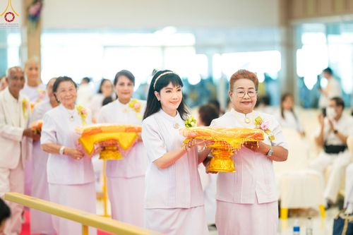 ภาพ No.128828:พิธีทอดผ้าป่าฉลองมหารัตนเจดีย์สิริปทุมสวรรค์ ณ ศูนย์ปฏิบัติธรรมภาคใต้ อ.บางกล่ำ จ.สงขลา วันที่ 10 มีนาคม พ.ศ. 2567