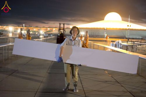 ภาพ No.217707:วันที่ 10-14 เมษายน พ.ศ. 2568 เจ้าหน้าที่อาสาสมัคร เตรียมงานวันคุ้มครองโลก ชุดที่ 2 วัดพระธรรมกาย จ.ปทุมธานี