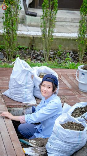 ภาพ No.137090:การเตรียมงาน ขุมหลุมเพื่อพิธีฝังลูกนิมิต ณ วัดพระธรรมกายโทชิหงิ ประเทศญี่ปุ่น วันพฤหัสบดีที่ 16 พฤษภาคม พ.ศ. 2567