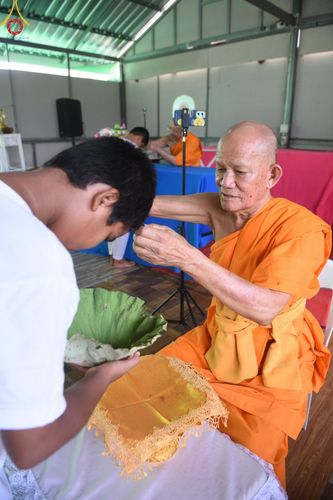 ภาพ No.133184:พิธีตัดปอยผม ธรรมทายาท โครงการสามเณรฟื้นฟูพระพุทธศาสนาทั่วไทย ณ ศูนย์ปฏิบัติธรรมวิหารแดง ตำบลเจริญธรรม อำเภอวิหารแดง จ.สระบุรี  วันที่ 31  มีนาคม พ.ศ. 2567