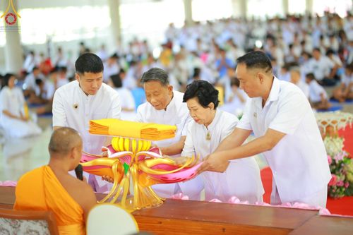 ภาพ No.97531:พิธีทอดกฐินสามัคคีเพื่อสร้างกำแพงแก้ว ณ ธุดงคสถานนครสวรรค์  วันที่ 19 พฤศจิกายน พ.ศ. 2566