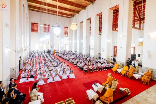 ภาพ No.289029:วันพุธที่ 17 ธันวาคม พ.ศ.2568 กิจกรรมเยาวชนไทยรวมใจทำความดี "เด็กดีมหานคร ต้นแบบด้านศีลธรรม" แข่งขันสอบตอบปัญหาศีลธรรมในพระพุทธศาสนา ครั้งที่ 7 และวันรวมพลังเด็กดี V-Star ประจำปี 2568 ณ วัดมหาธาตุยุวราชรังสฤษฎิ์ราชวรมหาวิหาร กรุงเทพมหานคร