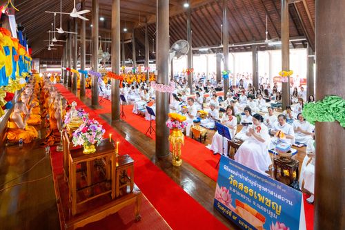 ภาพ No.291506:วันที่ 9 มกราคม พ.ศ. 2569  พิธีทอดผ้าป่าทำนุบำรุงศาสนสถาน  ณ วัดสรรเพรช อ.สามพราน จ.นครปฐม  ในโครงการธรรมยาตรา กตัญญูบูชา มหาปูชนียาจารย์  พระมงคลเทพมุนี(สด จนฺทสโร) พระผู้ปราบมาร  อนุสรณ์สถาน 7 แห่ง ปีที่ 14