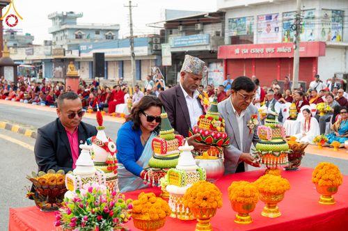 ภาพ No.317065:วันเสาร์ที่ 28 มีนาคม พ.ศ.2569 ธรรมยาตราจาริก ณ ซุ้มประตูลุมพินีเกต(Lumbini Gate) ประเทศเนปาล