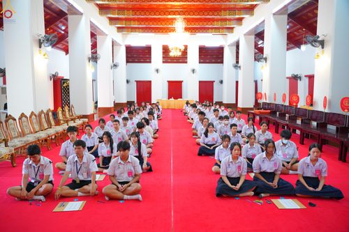 ภาพ No.288942:วันพุธที่ 17 ธันวาคม พ.ศ.2568 กิจกรรมเยาวชนไทยรวมใจทำความดี "เด็กดีมหานคร ต้นแบบด้านศีลธรรม" แข่งขันสอบตอบปัญหาศีลธรรมในพระพุทธศาสนา ครั้งที่ 7 และวันรวมพลังเด็กดี V-Star ประจำปี 2568 ณ วัดมหาธาตุยุวราชรังสฤษฎิ์ราชวรมหาวิหาร กรุงเทพมหานคร