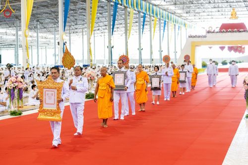 ภาพ No.85455:พิธีมุทิตาสักการะ พระราชาคณะ และพระครูสัญญาบัตร วันอาทิตย์ที่ 30 กรกฎาคม พ.ศ. 2566  ณ สภาธรรมกายสากล วัดพระธรรมกาย