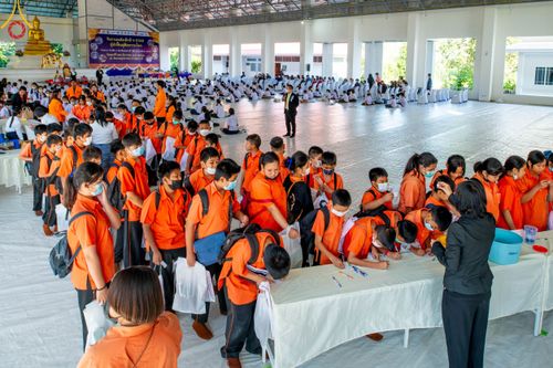 ภาพ No.103737:วันรวมพลังเด็กดี V-Star ผู้นำฟื้นฟูศีลธรรมโลก "รักษ์บวร รักษ์ศีล ๕ จังหวัดปทุมธานี" ปีที่ 5 ปีการศึกษา 2566 ณ วัดสายสุวพรรณ จ.ปทุมธานี วันศุกร์ที่ 22 ธันวาคม พ.ศ. 2566