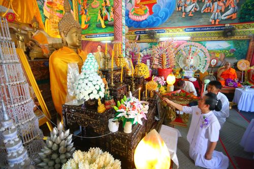 ภาพ No.172993:พิธีทอดกฐิน วัดศรีพิงชัย จ.เชียงราย ในโครงการกฐินสามัคคีทั่วไทย 30,000 วัด บูชาธรรม 80 ปี หลวงพ่อธัมมชโย โดยคณะศิษยานุศิษย์วัดพระธรรมกาย วันที่ 26 ตุลาคม พ.ศ. 2567