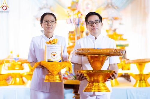 ภาพ No.96810:พิธีทอดกฐินสามัคคีทั่วไทย 5,000 วัด ณ วัดเสาธง จ.สุพรรณบุรี วันที่ 4 พฤศจิกายน พ.ศ. 2566