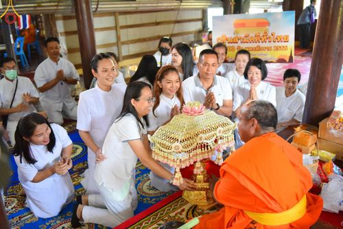 ภาพ No.98290:พิธีทอดกฐินสามัคคีทั่วไทย 5,000 วัด ณ วัดหนองขาม ตำบลห้วยทรายเหนือ อำเภอชะอำ จังหวัดเพชรบุรี วันที่ 24 พฤศจิกายน พ.ศ. 2566