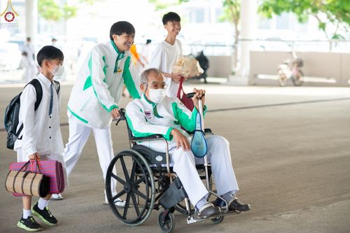 ภาพ No.76884:พิธีบูชาข้าวพระ ในวันมาฆบูชา อาทิตย์ต้นเดือนที่ 6 มีนาคม พ.ศ. 2566 ณ วัดพระธรรมกาย จ.ปทุมธานี