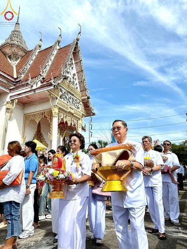 ภาพ No.171397:พิธีทอดกฐิน ณ วัดหัวหิน จ.กาญจนบุรี ในโครงการกฐินสามัคคีทั่วไทย 30,000 วัด บูชาธรรม 80 ปี หลวงพ่อธัมมชโย โดยคณะศิษยานุศิษย์วัดพระธรรมกาย วันที่ 27 ตุลาคม พ.ศ. 2567