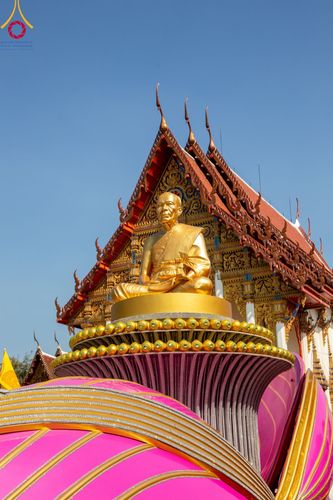 ภาพ No.107812:พิธีต้อนรับพระธรรมยาตรา ในโครงการธรรมยาตรากตัญญูบูชา มหาปูชนียาจารย์ พระมงคลเทพมุนี(สด จนฺทสโร) พระผู้ปราบมาร อนุสรณ์สถาน 7 แห่ง ปีที่ 12 วันที่ 7 มกราคม พ.ศ. 2567 ณ อนุสรณ์สถานคลองบางนางแท่น  อ.สามพราน จ.นครปฐม