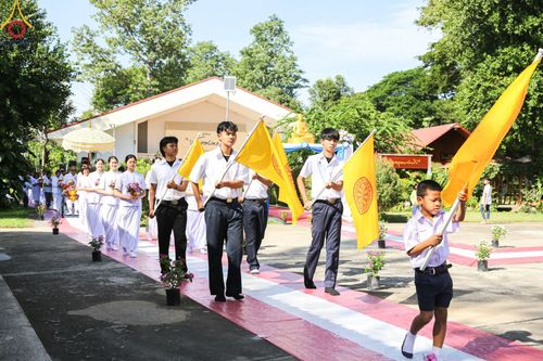 ภาพ No.95397:พิธีทอดกฐินสามัคคีทั่วไทย 5,000 วัด ณ ธรรมอุทยานบ้านแป้ง จ.สิงห์บุรี (ปฐมกฐิน) วันที่ 18 พฤศจิกายน พ.ศ. 2566
