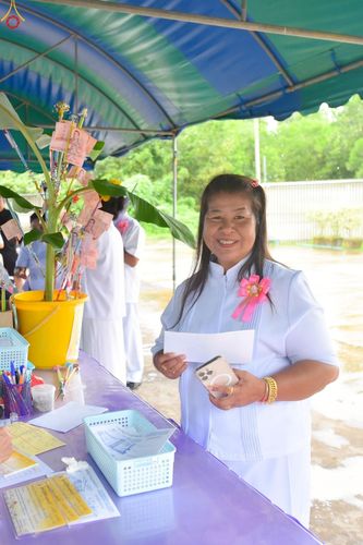 ภาพ No.249898:วันอังคารที่ 30 กันยายน พ.ศ. 2568 พิธีตอกเสามงคลต้นแรกอาคารเศรษฐีถาวร ที่พักผู้มาปฏิบัติธรรม ณ ศูนย์ปฏิบัติธรรมจันทบุรี