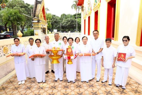 ภาพ No.253916:วันที่ 12 ตุลาคม พ.ศ. 2568 พิธีทอดกฐินสามัคคีทั่วไทย 30,000 วัด โดยคณะศิษยานุศิษย์ บูชาธรรม 81 ปี หลวงพ่อธัมมชโย ณ วัดบางกะเจ้ากลาง อ.พระประแดง จ.สมุทรปราการ