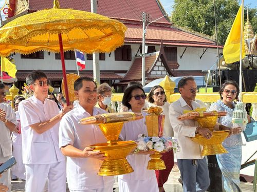 ภาพ No.267035:วันที่ 25 ตุลาคม พ.ศ. 2568 พิธีทอดกฐินสามัคคีทั่วไทย ณ วัดตราชู อำเภอพรหมบุรี จังหวัดสิงห์บุรี โดยคณะศิษยานุศิษย์ บูชาธรรม 81 ปี หลวงพ่อธัมมชโย