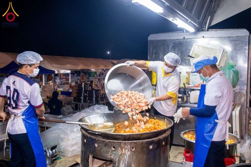 ภาพ No.118819:พิธีถวายภัตตาหารเป็นสังฆทาน แด่คณะพระธรรมยาตรา ปีที่ 12 วันที่ 26 มกราคม พ.ศ. 2567 ณ อนุสรณ์สถานบางปลา จ.นครปฐม