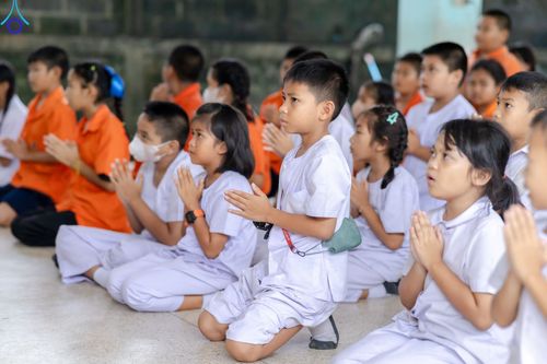 ภาพ No.87707:โครงการสมาธิเพื่อสันติภาพโลก  ธุดงค์สถานปราจีนบุรี โรงเรียนเทศบาล ๓ (วัดแก้วพิจิตร) ต.หน้าเมือง อ.เมือง จ.ปราจีนบุรี วันที่ 13 กันยายน พ.ศ. 2566