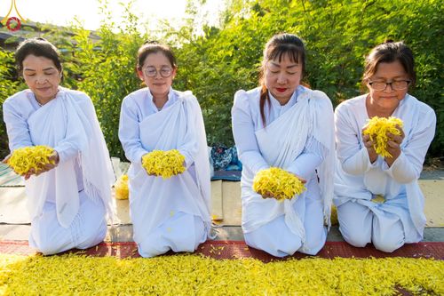 ภาพ No.116573:พิธีต้อนรับพระธรรมยาตรา ปีที่ 12 ณ อนุสรณ์สถานบางปลา จ.นครปฐม วันที่ 21 มกราคม พ.ศ. 2567