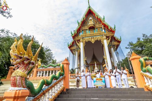 ภาพ No.164651:พิธีทอดกฐิน ณ วัดเวฬุวนาราม อ.ดำเนินสะดวก จ.ราชบุรี ในโครงการกฐินสามัคคีทั่วไทย 30,000 วัด บูชาธรรม 80 ปี หลวงพ่อธัมมชโย โดยคณะศิษยานุศิษย์วัดพระธรรมกาย วันที่ 19 ตุลาคม พ.ศ. 2567