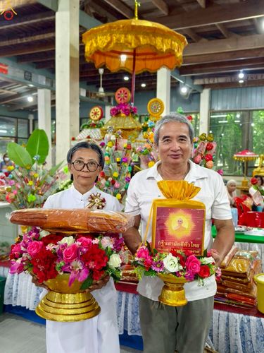 ภาพ No.252660:วันที่ 12 ตุลาคม พ.ศ. 2568 พิธีทอดกฐินสามัคคีทั่วไทย 30,000 วัด โดยคณะศิษยานุศิษย์ บูชาธรรม 81 ปี หลวงพ่อธัมมชโย ณ วัดปลักไม้ลาย จ.นครปฐม