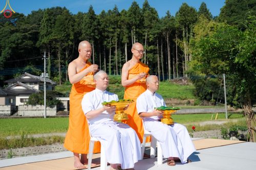 ภาพ No.148240:พิธีปฐมอุปสมบท สมโภชอุโบสถ บูชาธรรม 80 ปี หลวงพ่อธัมมชโย  วันอาทิตย์ที่ 11 สิงหาคม พ.ศ. 2567 วัดพระธรรมกายโทชิหงิ ประเทศญี่ปุ่น