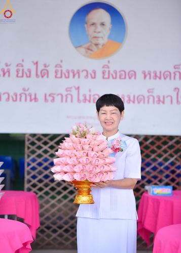 ภาพ No.138428:พิธีทอดผ้าป่าสามัคคี เพื่อสมทบทุนสร้างหอฉัน ๑๑๓ปี คุณยายอาจารย์มหารัตนอุบาสิกาจันทร์ขนนกยูง ครั้งที่ ๘ ในวันศุกร์ ที่ ๒๔ พฤษภาคม พ.ศ. ๒๕๖๗ ณ ศูนย์การศึกษาจอมบึง ต.รางบัว อ.จอมบึง จ.ราชบุรี