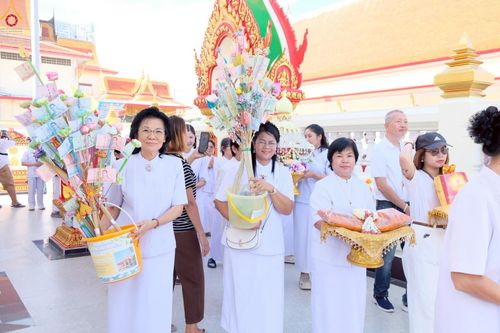 ภาพ No.271625:วันที่ 26 ตุลาคม พ.ศ. 2568 พิธีทอดกฐินสามัคคีทั่วไทย ณ วัดคลองใหม่ เขตยานนาวา กรุงเทพฯ โดยคณะศิษยานุศิษย์ บูชาธรรม 81 ปี หลวงพ่อธัมมชโย