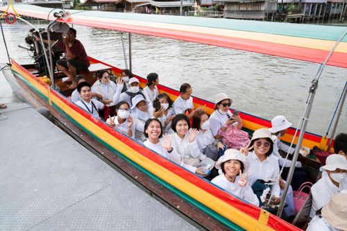 ภาพ No.113057:พิธีต้อนรับพระธรรมยาตรา ปีที่ 12 วันที่ 15 มกราคม พ.ศ. 2567 ณ วัดโบสถ์บน จ.นนทบุรี