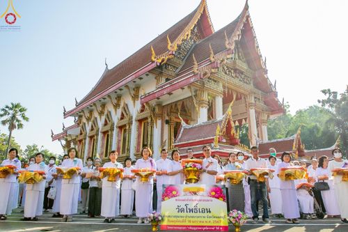 ภาพ No.114726:พิธีทอดผ้าป่าทำนุบำรุงศาสนสถาน ณ วัดโพธิ์เอน ต.บางขุนกอง อ.บางกรวย จ.นนทบุรี วันที่ 18 มกราคม พ.ศ. 2567