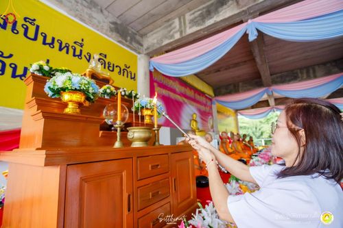 ภาพ No.164754:พิธีทอดกฐินสามัคคี เพื่อสมทบทุนสร้างศาลา ณ ศูนย์ปฏิบัติธรรมสวนผึ้ง จ.ราชบุรี วันที่ 19 ตุลาคม พ.ศ. 2567