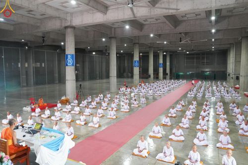 ภาพ No.133627:นาคธรรมทายาทปฏิบัติธรรมก่อนบวช ในโครงการบรรพชาสามเณร ฟื้นฟูพระพุทธศาสนาทั่วไทย ศูนย์อบรมวัดพระธรรมกาย วันที่ 3 เมษายน พ.ศ. 2567