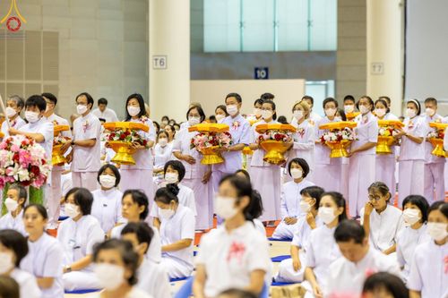 พิธีทอดผ้าป่าถวายทุนการศึกษาพระภิกษุสามเณรทั่วโลก, มอบโล่ผู้อุปถัมภ์มหาวิทยาลัยฯ ในวันครบรอบสถาปนา 20 ปี มหาวิทยาลัยธรรมกายแคลิฟอร์เนีย (DOU), พิธีถวายมหาสังฆทาน 108 รูป บูชาธรรมมหาปูชนียาจารย์ วันเสาร์ที่ 16 กันยายน พ.ศ. 2566 ณ ห้องแก้วสารพัดนึก1 วัดพระ