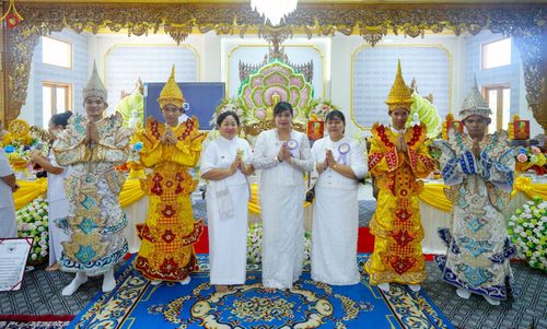 ภาพ No.261423:วันที่ 26 ตุลาคม พ.ศ. 2568 พิธีทอดกฐินสามัคคีไทย-เมียนมา บูชาธรรมอายุวัฒนมงคล 81 ปี หลวงพ่อธมฺมชโย ณ วัดมินจาวน์ ประเทศสาธารณรัฐแห่งสหภาพเมียนมา 