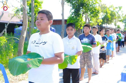 ภาพ No.317293:วันอาทิตย์ที่ 29 มีนาคม พ.ศ. 2569 พิธีตัดปอยผมและปลงผม ว่าที่สามเณร ศูนย์อบรมเยาวชนนครปฐม