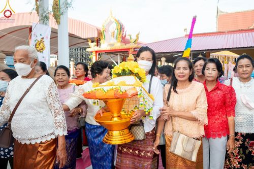 ภาพ No.93688:พิธีทอดกฐินสามัคคี ณ วัดมงคลพุกการาม จ.ปทุมธานี เพื่อปฏิสังขรณ์ถาวรวัตถุทุกสิ่ง วันอาทิตย์ที่ 12 พฤศจิกายน พ.ศ. 2566