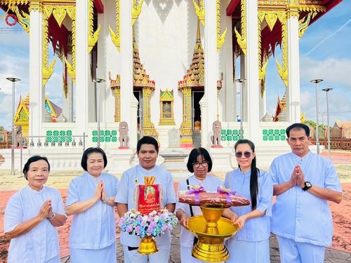 ภาพ No.165129:พิธีทอดกฐิน ณ วัดเสาธง จ.สมุทรปราการ ในโครงการกฐินสามัคคีทั่วไทย 30,000 วัด บูชาธรรม 80 ปี หลวงพ่อธัมมชโย โดยคณะศิษยานุศิษย์วัดพระธรรมกาย วันที่ 20 ตุลาคม พ.ศ. 2567