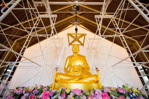 ภาพ No.249134:วันที่ 20 กันยายน พ.ศ. 2568 พิธีประดิษฐานรูปหล่อหลวงปู่วัดปากน้ำ ภาษีเจริญ ณ วิหารพระมงคลเทพมุนี (สด จนฺทสโร) ศูนย์ปฏิบัติธรรมภูเก็ต จ.ภูเก็ต